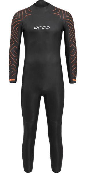 2026 Orca Hombres Vitalis TRN Back Zip Open Water Swim Neopreno NN280401 - Black